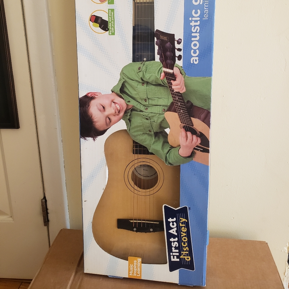 Acoustic Guitar Sized for Children